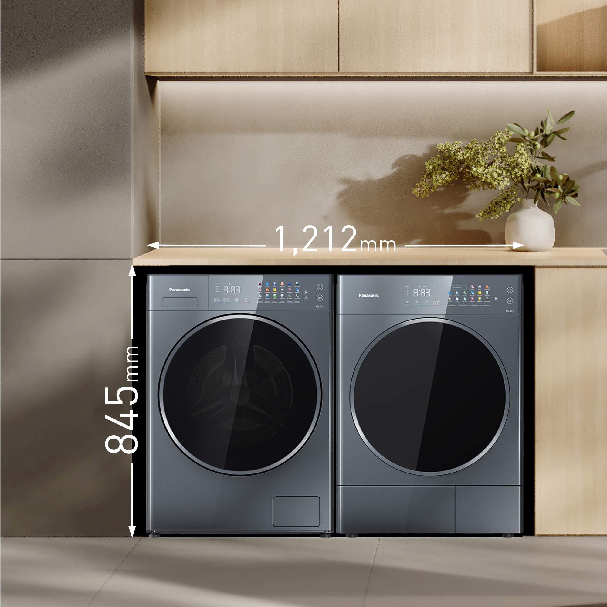 Máy sấy bơm nhiệt Panasonic 10.5 Kg NH-XV21X1AVT